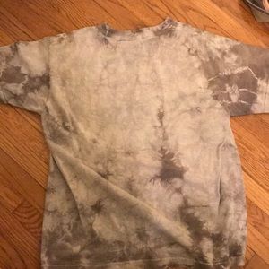 URBAN OUTFITTERS brand new tie die grey shirt